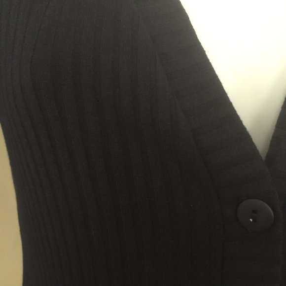 WAYF Blue Deep V-Neck BodyCon Long Sleeve Dress S - Picture 3 of 11